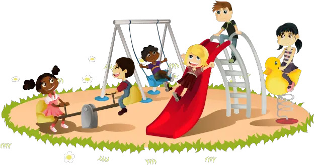 Playground Cartoon Png Image Illustration Playground Png