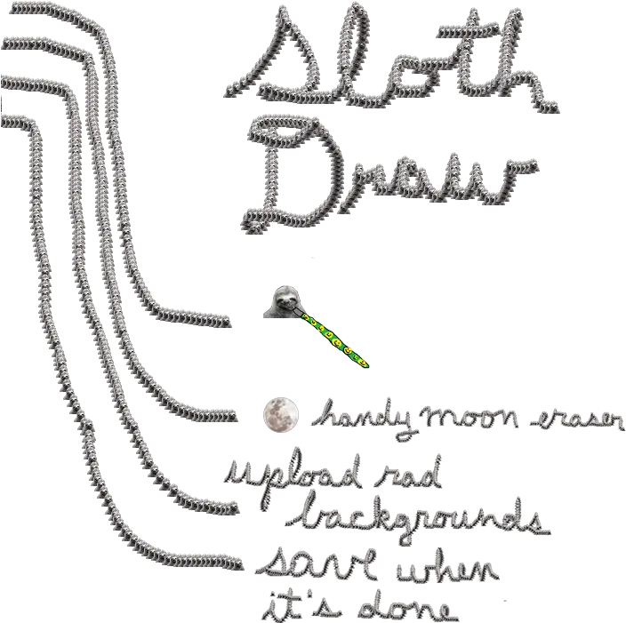 Sloth Drawinu0027 Drawing Png Sloth Transparent