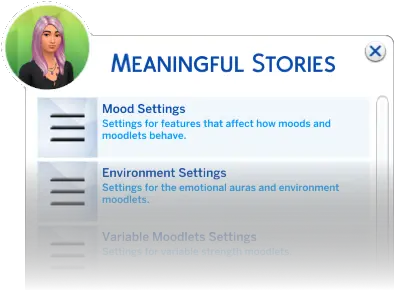 Meaningful Stories For The Sims 4 Sims 4 Story Mod Png Sims 4 Logo Transparent