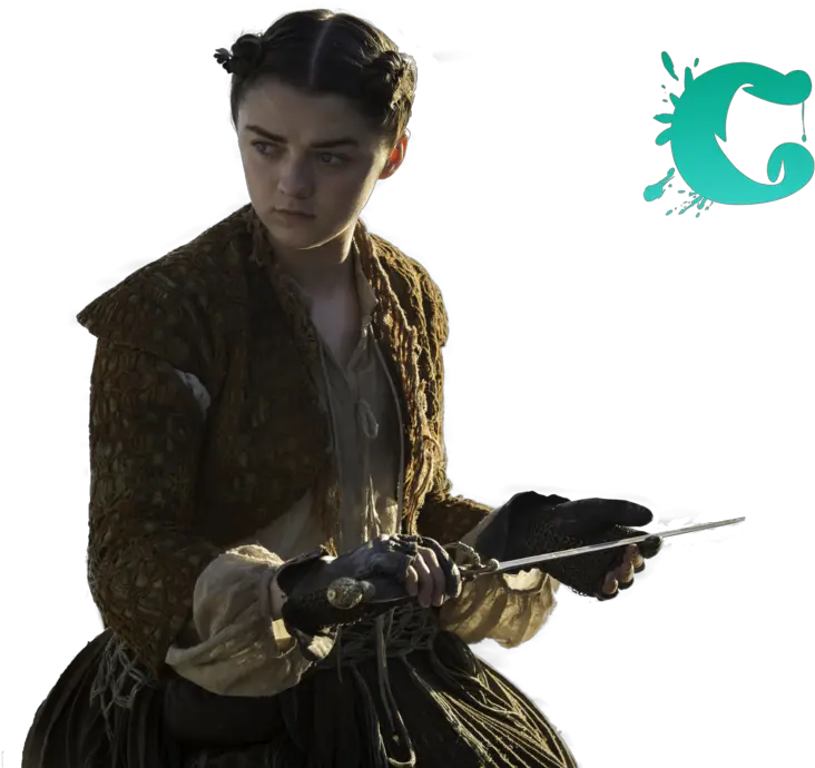 Png Arya Stark Got Game Of Thrones Png World Arya Stark Season 5 Stark Png