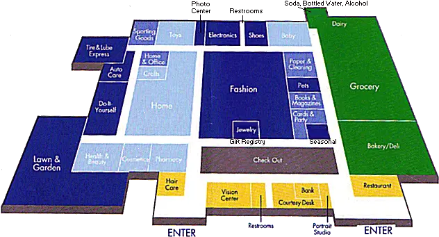 Walmart Drawing Neighborhood Market Walmart Store Layout Map Png Walmart Neighborhood Market Logo