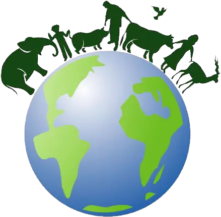 Download Vegan Peace People Walking On Earth Png Image People And Animals On Earth Earth Emoji Png