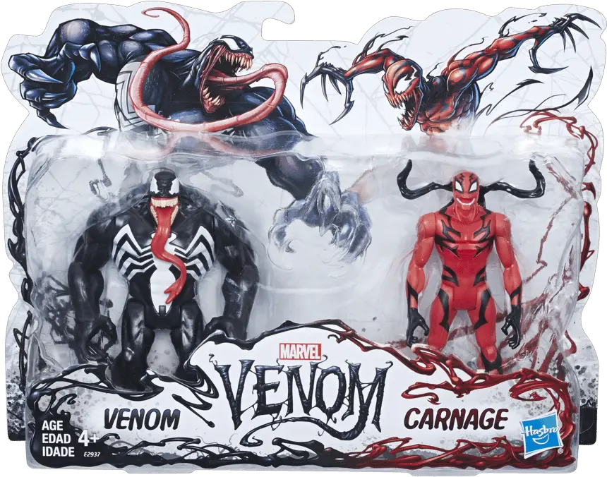 Hasbro Unveils New Marvel Legends Venom And Carnage Figures Venom Figure 2018 Png Venom Transparent