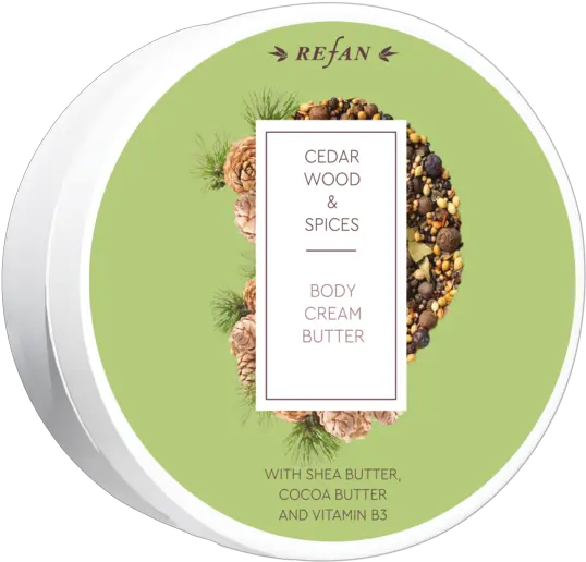 Cedar Woodu0026spices Body Cream Butter Refan Cedar Wood E Spices Body Cream Butter Png Stick Of Butter Png