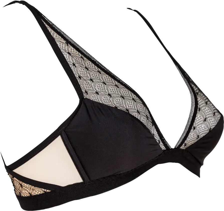 Black Padded Bra Judith Lingerie Bra Png From Side Bra Png