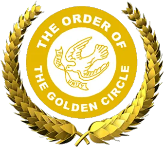 Golden Circle Laurel Wreath Png Golden Circle Png