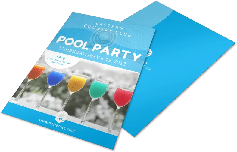 Country Club Pool Party Flyer Template Graphic Design Png Pool Party Png