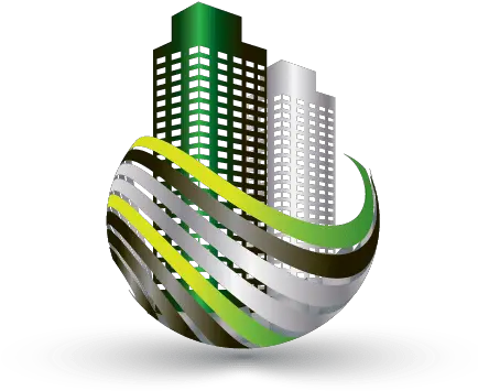 Real Estate Buildings Logo Maker Design A Logo Online Real Estate 3d Logo Png Real Estate Logo Design