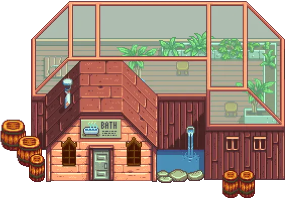 What Does The Bath Do In Stardew Valley Stardew Spa Png Stardew Valley Png