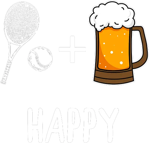 Tennis Beer Happy Portable Battery Charger Beer Glassware Png Stein Icon