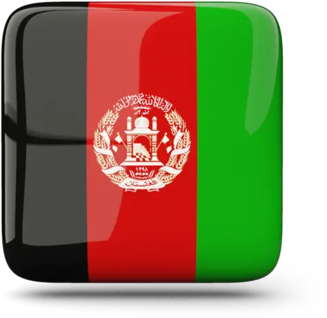 Glossy Square Icon Illustration Of Flag Afghanistan Afghanistan Flag Square Png Download Icon Bb