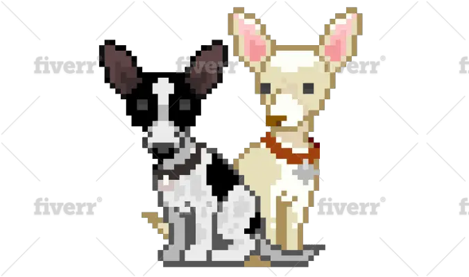 Create A Pixel Art Chihuahua Png Pixel Art Png