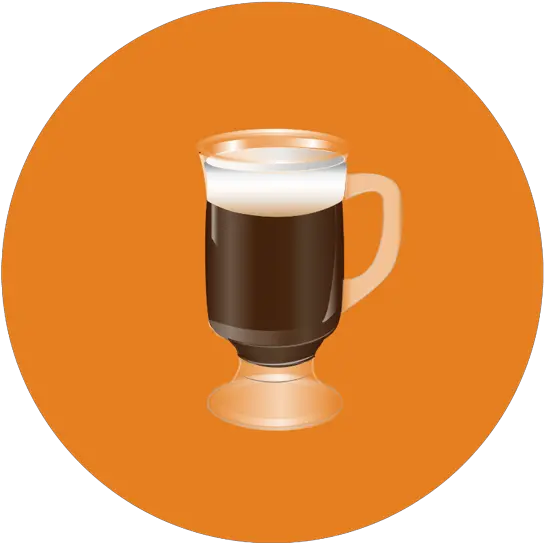 Irish Coffee Icon By Saoirse Mullan Serveware Png Coffee Icon Transparent