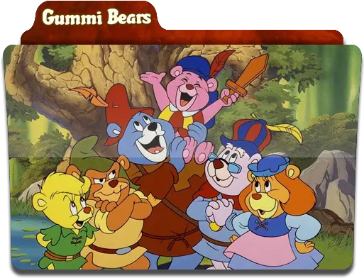 Gummi Bears Vector Icons Free Download In Svg Png Format Gummi Bears Cartoon Tv Series Folder Icon