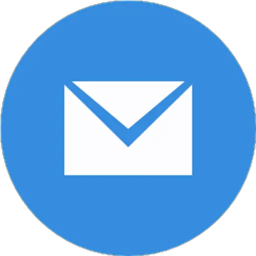 Easymail Gmail And Hotmail U2013 Apps On Google Play Circle Blue Email Icon Png Email Icon In Word