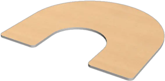 Horseshoe Table Top Plywood Png Table Top Png