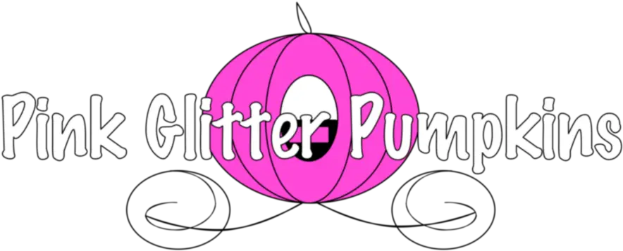 Pink Glitter Pumpkins Png