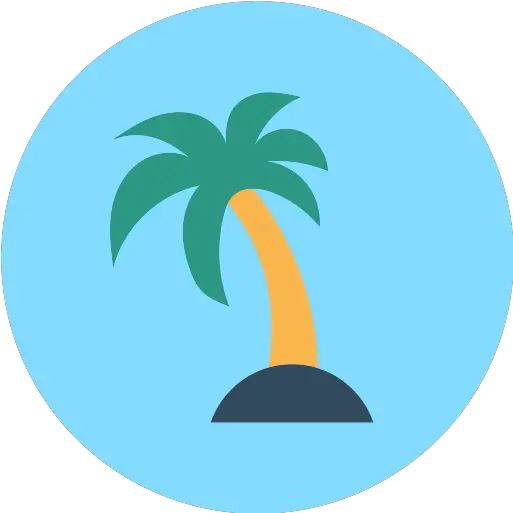 Palm Tree Holiday Travel Vector Svg Icon Png Repo Free Png Vector Palmtree Icon