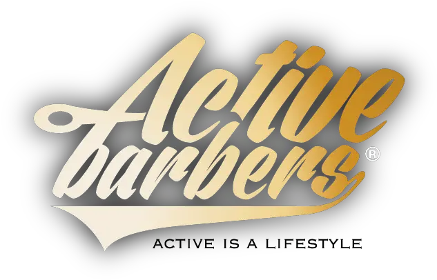 Active Barbers Horizontal Png Barber Logo Png