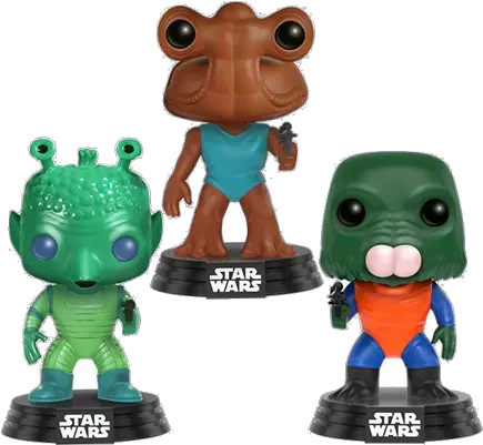 Covetly Funko Pop Star Wars Pop 3 Pack Greedo Png Lego Star Wars Captain Antilles Icon