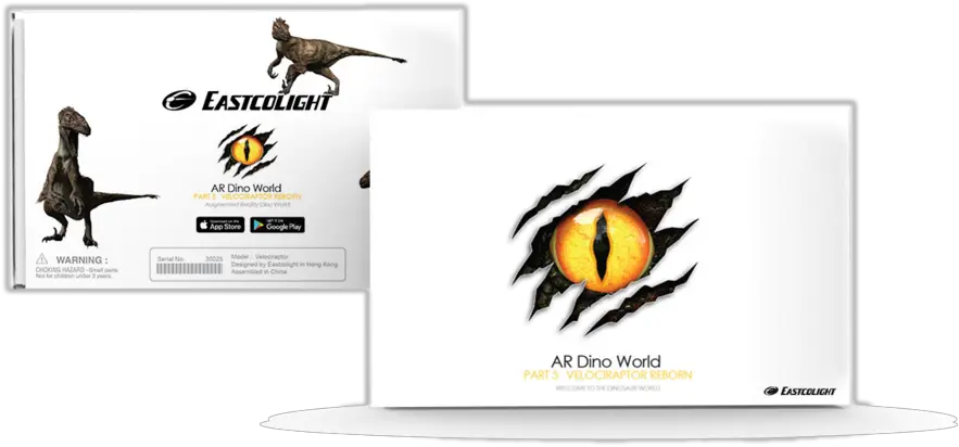 Ar Dino World Part 5 Velociraptor Reborn Eastcolight Graphic Design Png Velociraptor Png