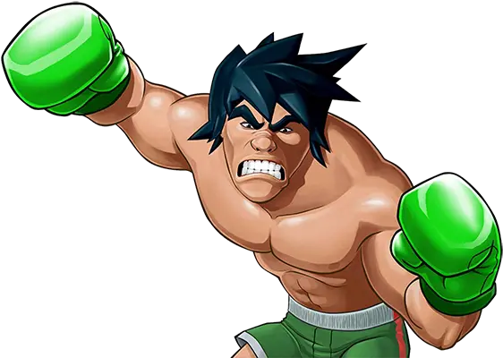 Little Mac También Llega A Super Smash Bros Atomix Punch Out Wii Characters Png Little Mac Png