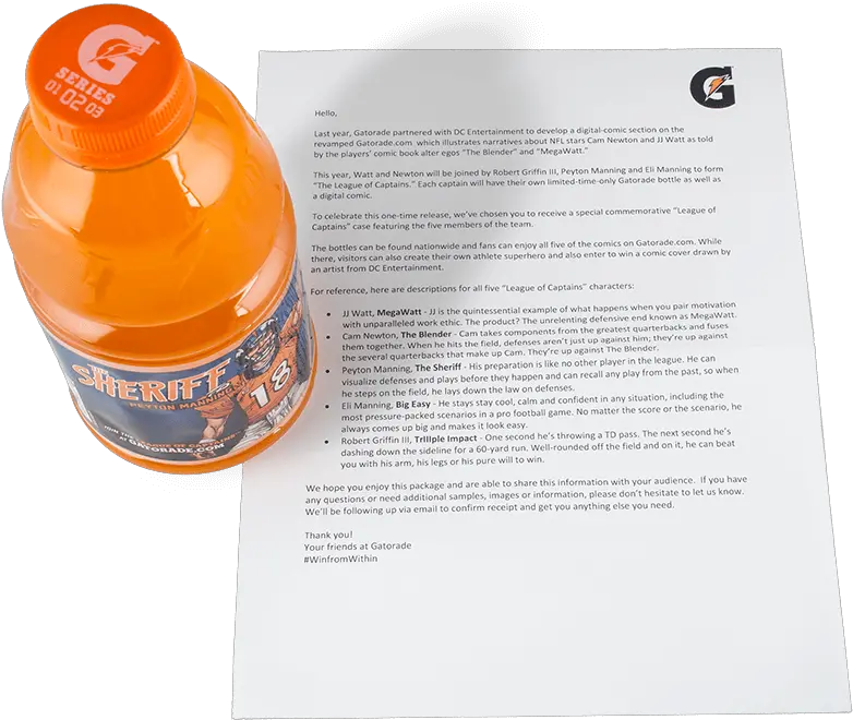 Gatorade Png Cam Newton