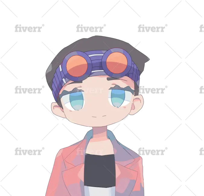 Do Cute And Kawaii Anime Art Cartoon Png Anime Glasses Png