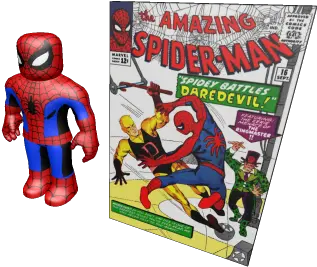 Classic Spider Man With Comic Concept By Yomamaaam Roblox Png Spiderman Comic Png