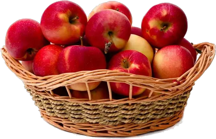 Basket Of Apple Png Image Download Apples In A Basket Apple Png