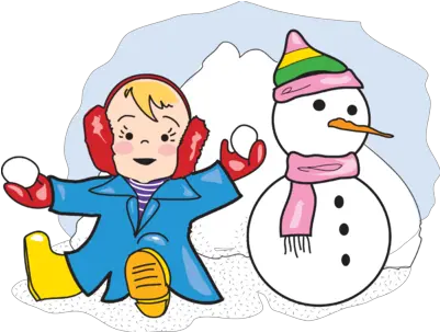 Best Snow Clipart Child Playing In Snow Clipart Png Snowing Png