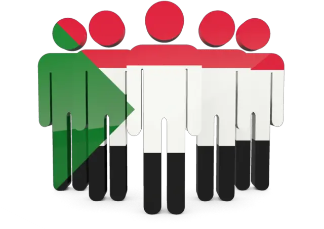 People Icon Illustration Of Flag Sudan Sudan Png People Icon Png