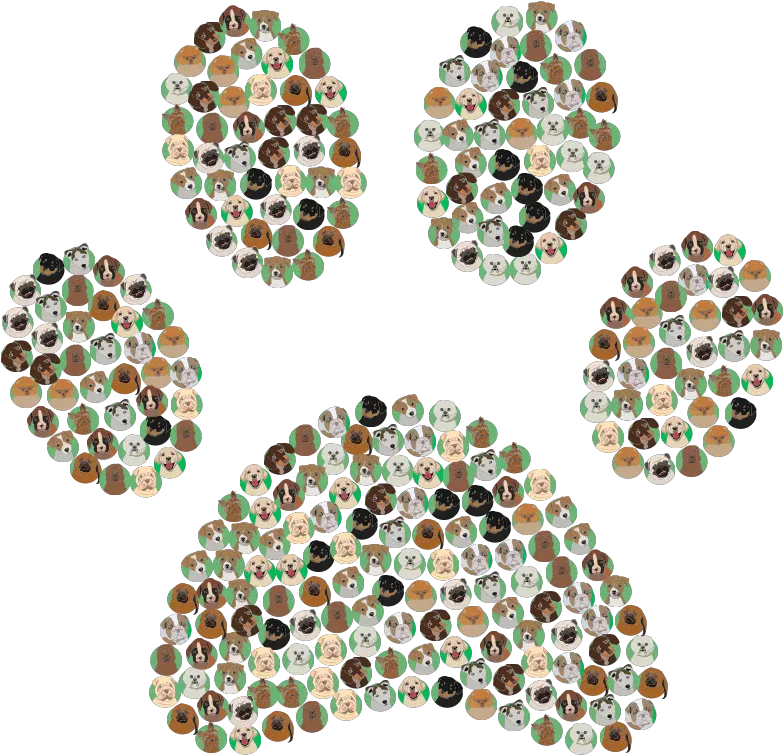 Openclipart Clipping Culture Paw Transparent Background Dog Icon Png Paw Print Icon Border