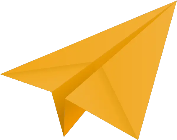 Light Orange Paper Plane Aeroplane Vector Icon Data Vector Paper Airplane Png Plane Icon Vector