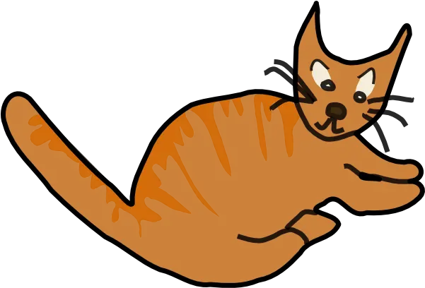 Brown Cat Clip Art Vector Clip Art Online Orange Cat Clip Art Png Cat Clipart Png