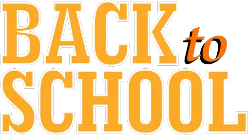 Back To School Packets Available Aug Back To School Orange Png Back To School Png