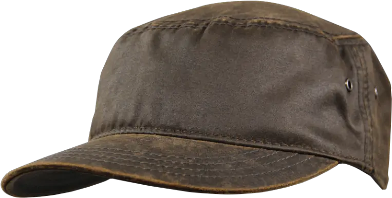 Oilskin Army Cap Item Osa01 Brown U2013 Top Caps For Baseball Png Army Hat Png