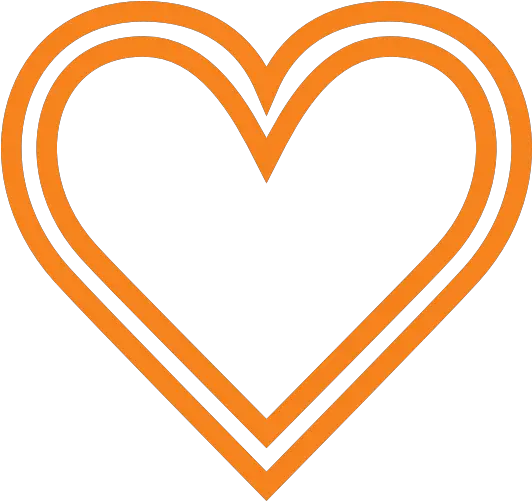 Heart Icon Orange Heart Icon Orange Png Heart Icon Png