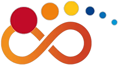 Mecinema Meandyou Circle Png Orange Dots Logo