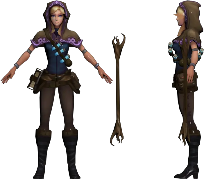 Pc Computer Spellthief Lux Model Png Lol Lux Icon