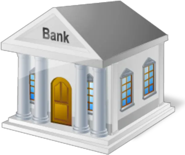 Bank Icon 3d Transparent Cartoon Bank Image Copyright Free Png Bank Icon