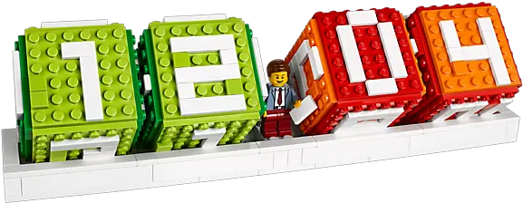 Lego Iconic Brick Calendar 40172 Lego 40172 Png Lego Blocks Png