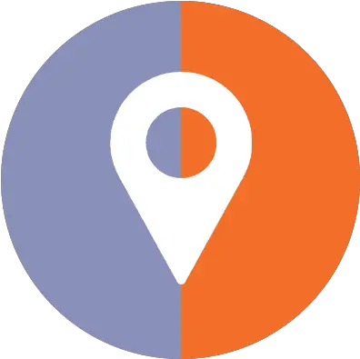Webcams Visit Us Icon Png Orange Color Location Round Icon