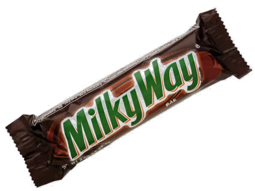 Download Hd Candy Bar Png Image With Milky Way Nutrition Facts Milky Way Png