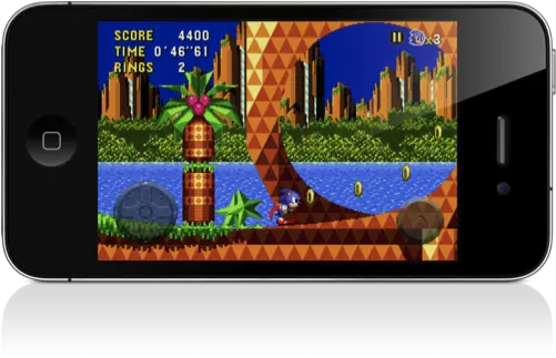 Ios Sonic Cd Controls Mobile Png Sonic Cd Icon