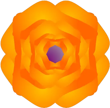 Orange Flower Png Clip Art Transparent Garden Roses Small Flower Icon