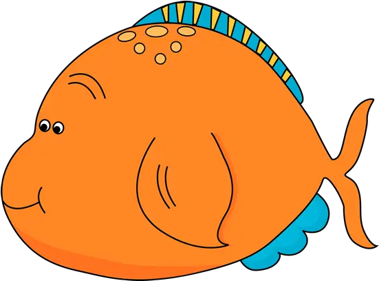 Cute Orange Fish Clipart Clip Art Orange Fish Clip Art Png Fish Clipart Transparent