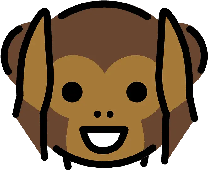 Hear Noevil Monkey Emoji Clipart Free Download Transparent Clip Art Png Hear Png