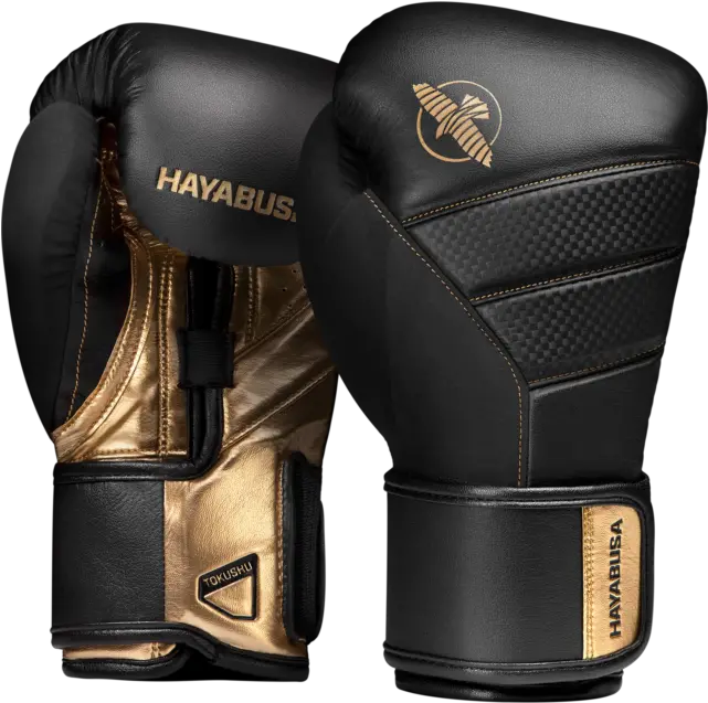 Hayabusa T3 12oz Boxing Gloves Black Hayabusa T3 Gold Png Boxing Gloves Transparent