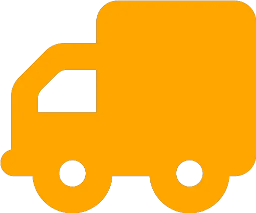 Orange Truck 3 Icon Free Orange Truck Icons Png Truck Icon